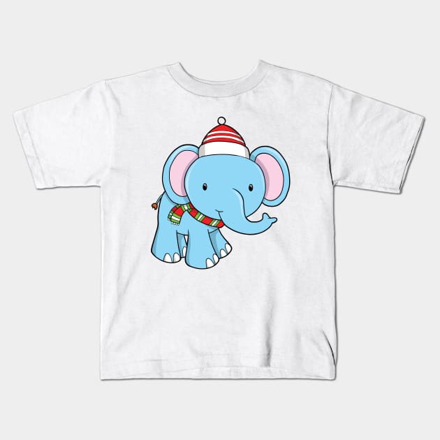 Save Elephant in the world Kids T-Shirt by mohamadbaradai